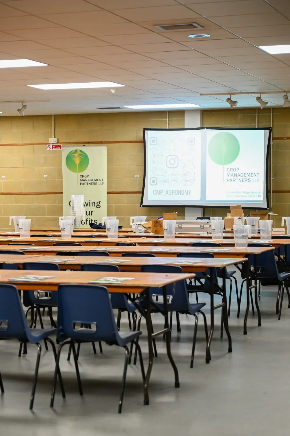 The Amos hall at Ashford Spaces is the ideal location for conferences, workshops, and community groups